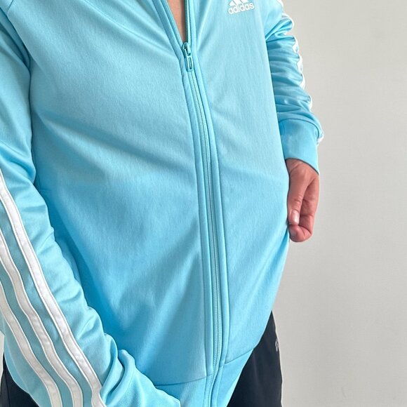 Adidas Classic Track Jacket Medium Blue - Picture 3 of 5